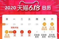 天猫618今日启动，第1小时预售成交额同比增长515%